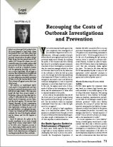 Recouping the Costs of Outbreak Investigations and Prevention