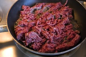 Ground beef is a common source of E. coli outbreaks